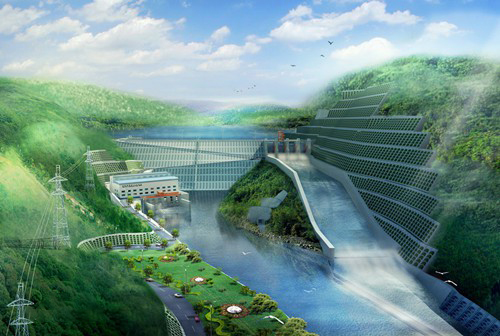 镇巴老挝南塔河1号水电站项目